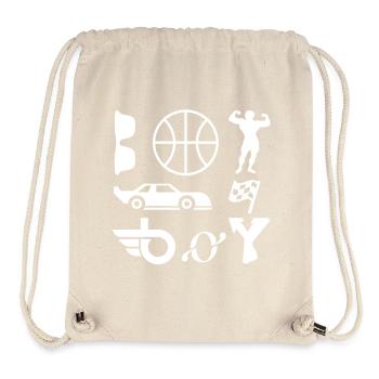 boy - Stanley/Stella Recycled Gym Bag - natural - Front