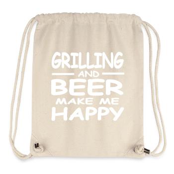 Griller - Sac à cordon recyclé Stanley/Stella - blanc naturel - Devant