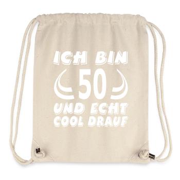 Geburtstag - Stanley/Stella recycelter Gym Bag - Naturweiß - Vorne