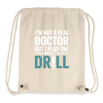 Dental Professional Life Clinical Practice  - Stanley/Stella Recycled Gym Bag - natural - Front