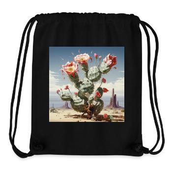 Cactus Blossom Desert Magic - Stanley/Stella Recycled Gym Bag - black - Front