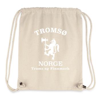 Tromso Norway Norwegen - Stanley/Stella recycelter Gym Bag - Naturweiß - Vorne