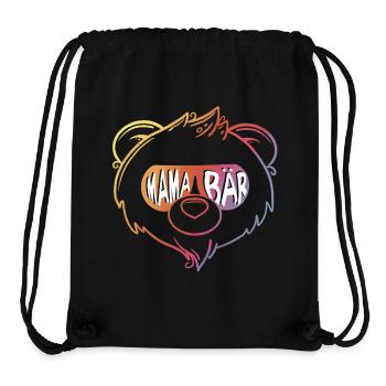 Mama Bear - Stanley/Stella Recycled Gym Bag - black - Front