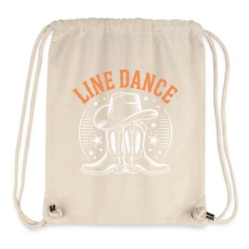 Chapeau de cowboy LineDance Boots - Sac à cordon recyclé Stanley/Stella - blanc naturel - Devant