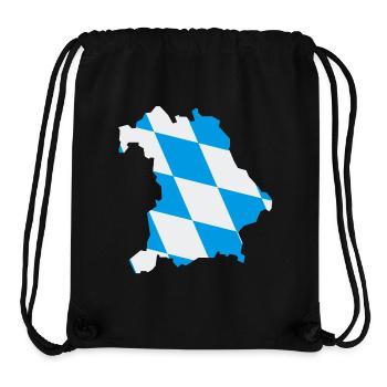 Federal State of Bavaria - Stanley/Stella Recycled Gym Bag - black - Front