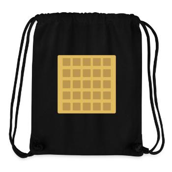 Waffles - Stanley/Stella Recycled Gym Bag - black - Front