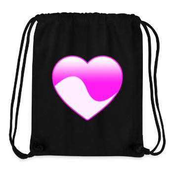Liebe - Stanley/Stella recycelter Gym Bag - Schwarz - Vorne