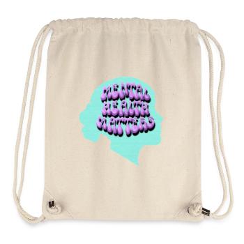 Mental Health Matters Pop Art - Stanley/Stella Recycled Gym Bag - natural - Front
