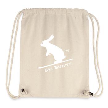 Rabbit Skier - Stanley/Stella recycelter Gym Bag - Naturweiß - Vorne