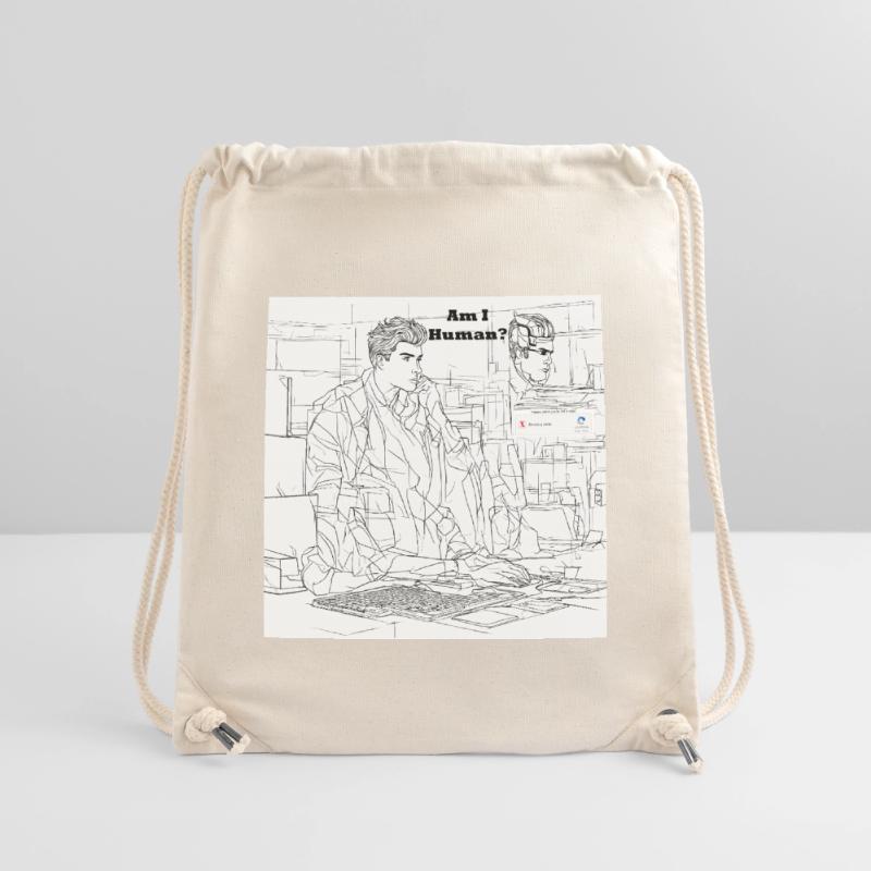 Mensch oder Roboter Stanley/Stella recycelter Gym Bag