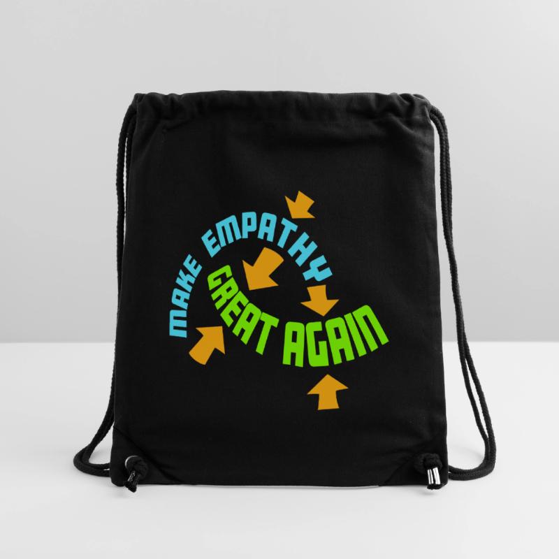 Make Empathy Great Again Political Statement Hope Stanley/Stella Recycled Gym Bag