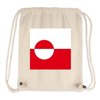 Grönland - Stanley/Stella recycelter Gym Bag - Naturweiß - Vorne