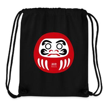 Daruma Focus - Stanley/Stella Recycled Gym Bag - black - Front