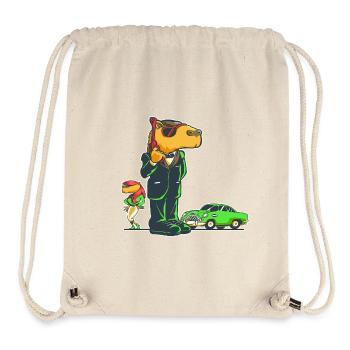 Capybara-Secret Agent - Stanley/Stella Recycled Gym Bag - natural - Front