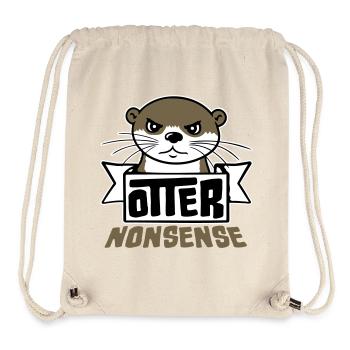 Otter Nonsense Lustig Wortspiel Otter Liebe Spruch - Stanley/Stella recycelter Gym Bag - Naturweiß - Vorne