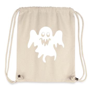 Scary Motifs, Ghosts - Stanley/Stella Recycled Gym Bag - natural - Front