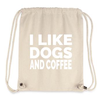 Hunde - Stanley/Stella recycelter Gym Bag - Naturweiß - Vorne