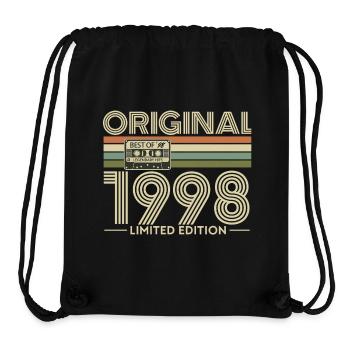 Originale limitierte Ausgabe von 1998 - Stanley/Stella recycelter Gym Bag - Schwarz - Vorne