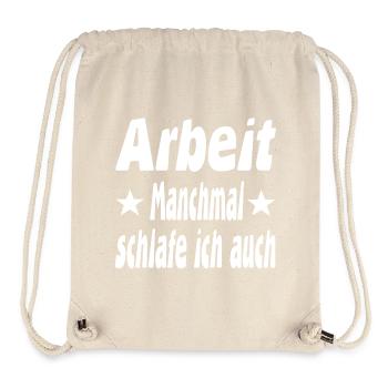 Work - Stanley/Stella Recycled Gym Bag - natural - Front