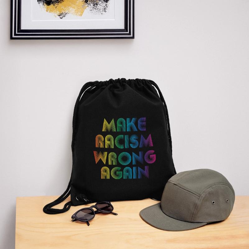 Make Racism Wrong Again Stanley/Stella recycelter Gym Bag