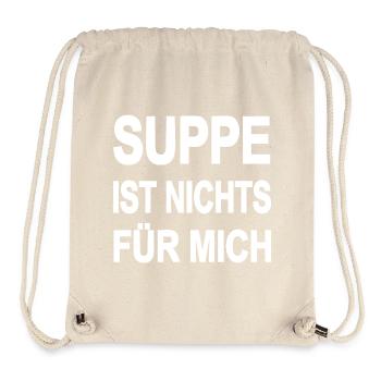 Suppe - Stanley/Stella recycelter Gym Bag - Naturweiß - Vorne