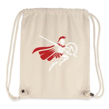 Spartan Spear Jump Maskottchen Spartan Strike - Stanley/Stella recycelter Gym Bag - Naturweiß - Vorne