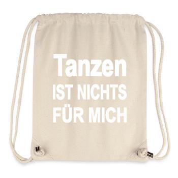 Tanzen - Stanley/Stella recycelter Gym Bag - Naturweiß - Vorne