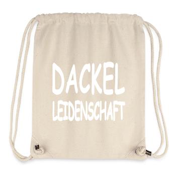 Dackel - Stanley/Stella recycelter Gym Bag - Naturweiß - Vorne