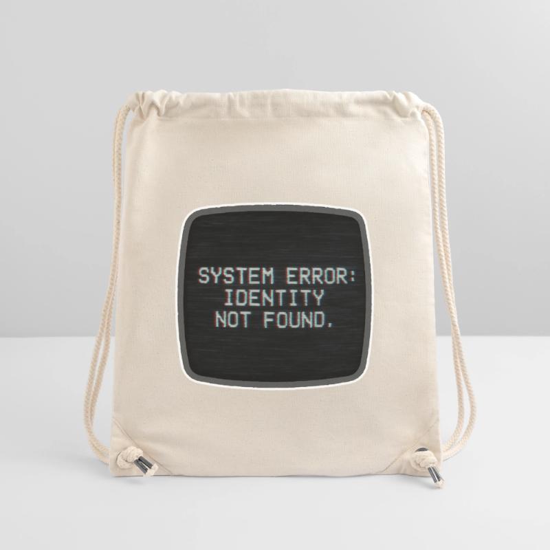 System Error Identity Not Found Stanley/Stella Recycled Gym Bag