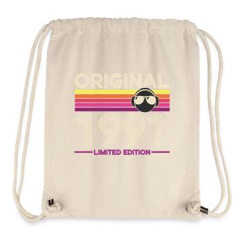 Originale Retro-Edition von 1991 - Stanley/Stella recycelter Gym Bag - Naturweiß - Vorne