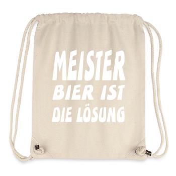 Meister - Stanley/Stella recycelter Gym Bag - Naturweiß - Vorne