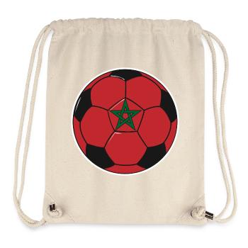 Football team Morocco - Stanley/Stella Recycled Gym Bag - natural - Front