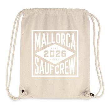 MALLORCA 2026 Saufcrew Malle 2026 - Stanley/Stella recycelter Gym Bag - Naturweiß - Vorne