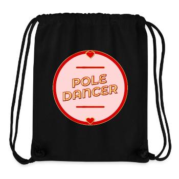 Pole Dance - Dancing - Stanley/Stella Recycled Gym Bag - black - Front
