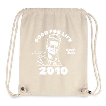 16. Geburtstag Pogo for life since 06/2010 - Stanley/Stella recycelter Gym Bag - Naturweiß - Vorne