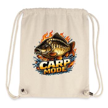 Carp Mode - Stanley/Stella Recycled Gym Bag - natural - Front