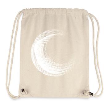 circles dots design - Stanley/Stella Recycled Gym Bag - natural - Front