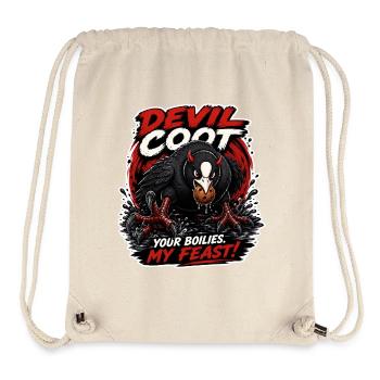 Devil Coot Boilie Thief Karpfenfischen - Stanley/Stella recycelter Gym Bag - Naturweiß - Vorne