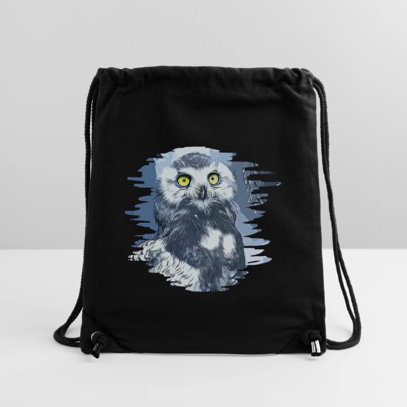 gxp schneeeule vector art Stanley/Stella recycelter Gym Bag