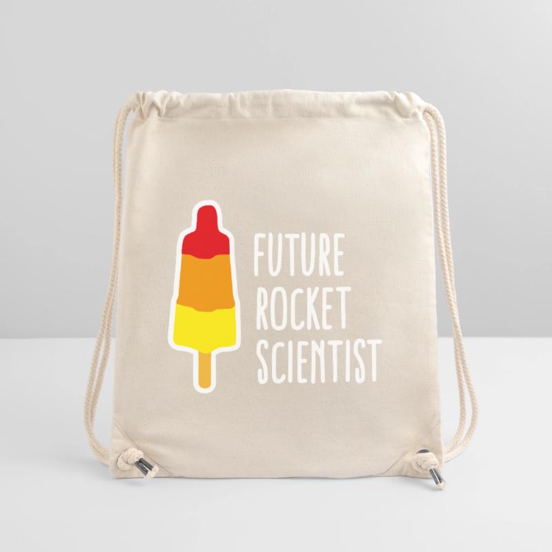 Future rocket scientist popsicle rocket graduation Stanley/Stella Recycled Gym Bag