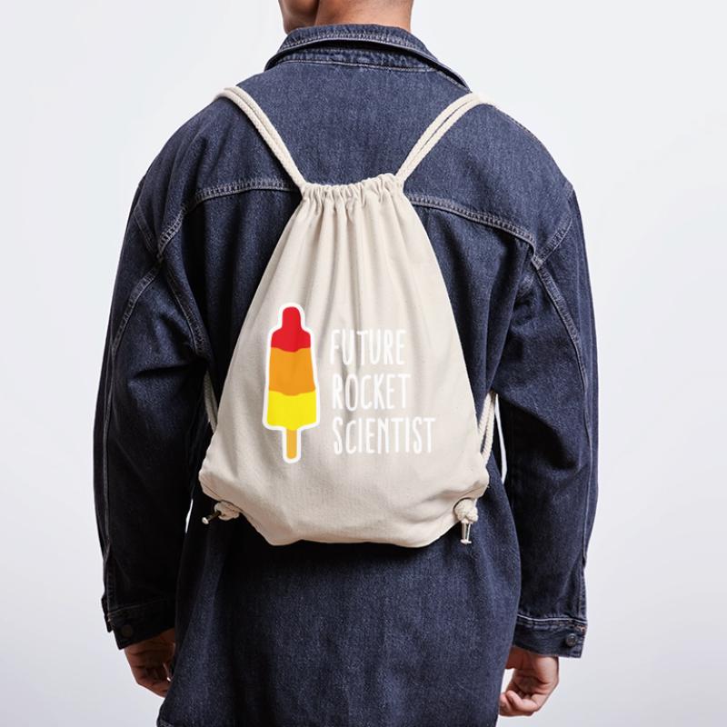 Future rocket scientist popsicle rocket graduation Stanley/Stella Recycled Gym Bag