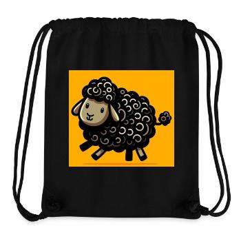 Black Sheep - Stanley/Stella Recycled Gym Bag - black - Front
