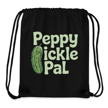 Cucumber - Stanley/Stella Recycled Gym Bag - black - Front