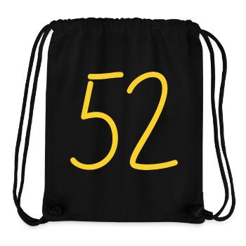 52 - Stanley/Stella recycelter Gym Bag - Schwarz - Vorne