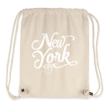 New York City – Klassisches Souvenir - Stanley/Stella recycelter Gym Bag - Naturweiß - Vorne