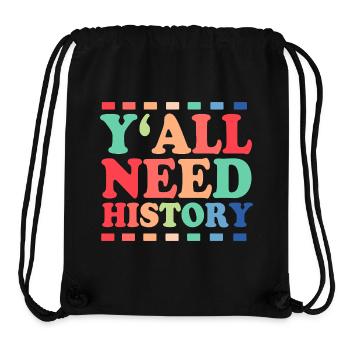 Geschichte Historiker Historisch - Stanley/Stella recycelter Gym Bag - Schwarz - Vorne