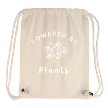 Proud Plant Powered Vegan - Stanley/Stella recycelter Gym Bag - Naturweiß - Vorne