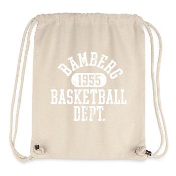 Dépt. de basket-ball de Bamberg 1955 - Sac à cordon recyclé Stanley/Stella - blanc naturel - Devant