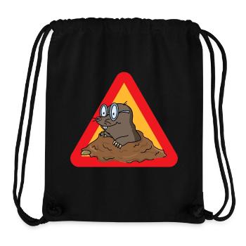 mole - Stanley/Stella Recycled Gym Bag - black - Front