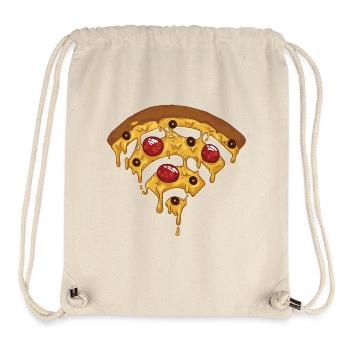 Pizza Wi Fi - Für alle Pizza Fans - Foodlover - Stanley/Stella recycelter Gym Bag - Naturweiß - Vorne